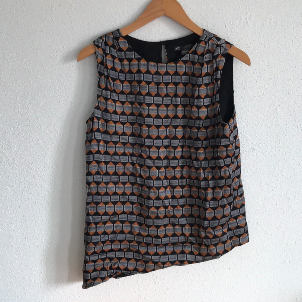 Armani Exchange asymmetrical top